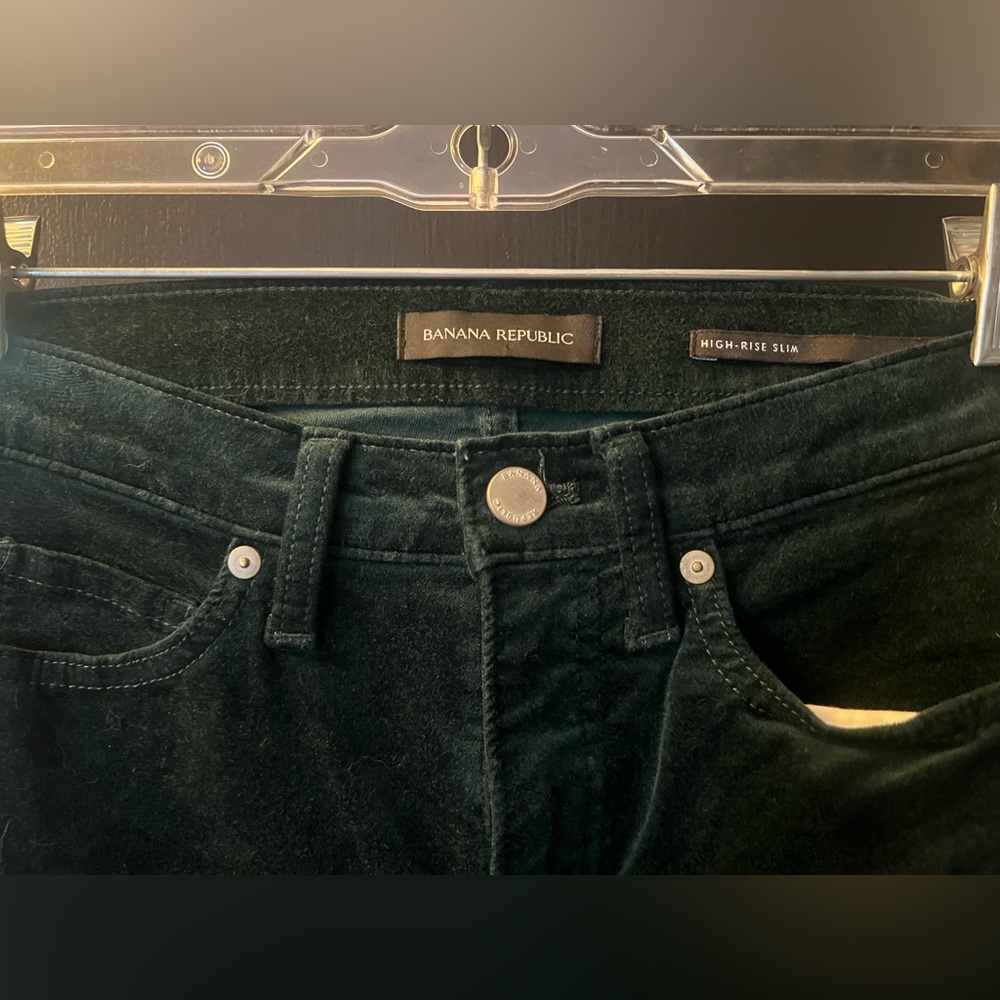 Banana Republic Velvet Pants